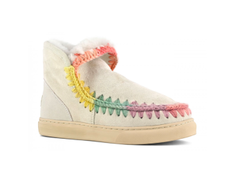 MOU ESKIMO SNEAKER RAINBOW STITCHING
