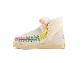 MOU ESKIMO SNEAKER RAINBOW STITCHING