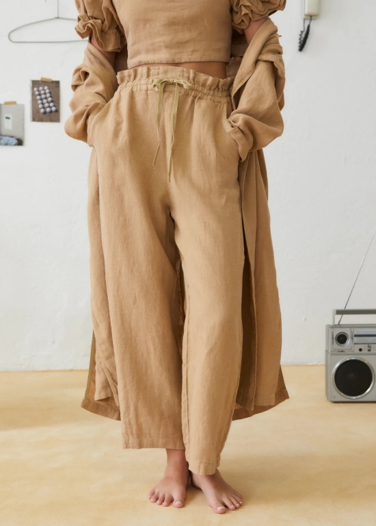 PANTALON MARRON THE NEW SOCIETY