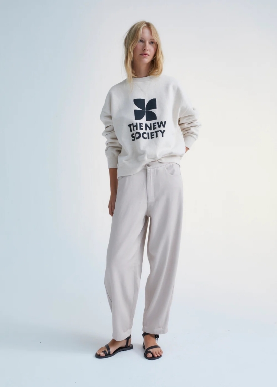 SUDADERA BLANCA THE NEW SOCIETY