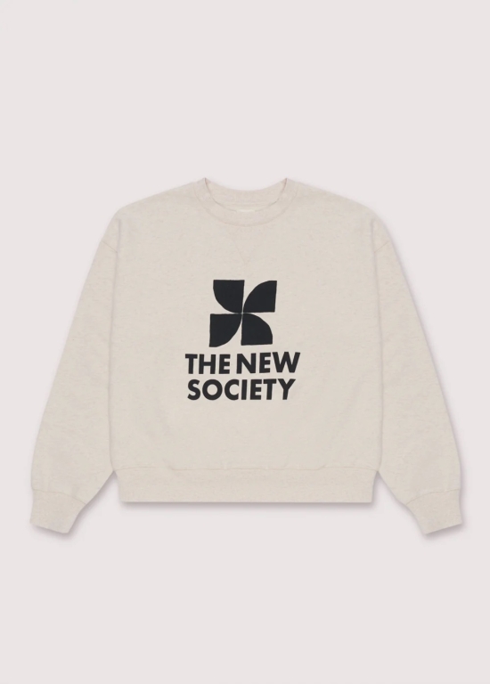 SUDADERA BLANCA THE NEW SOCIETY